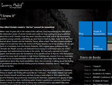 Tablet Screenshot of lorenzomadrid.com